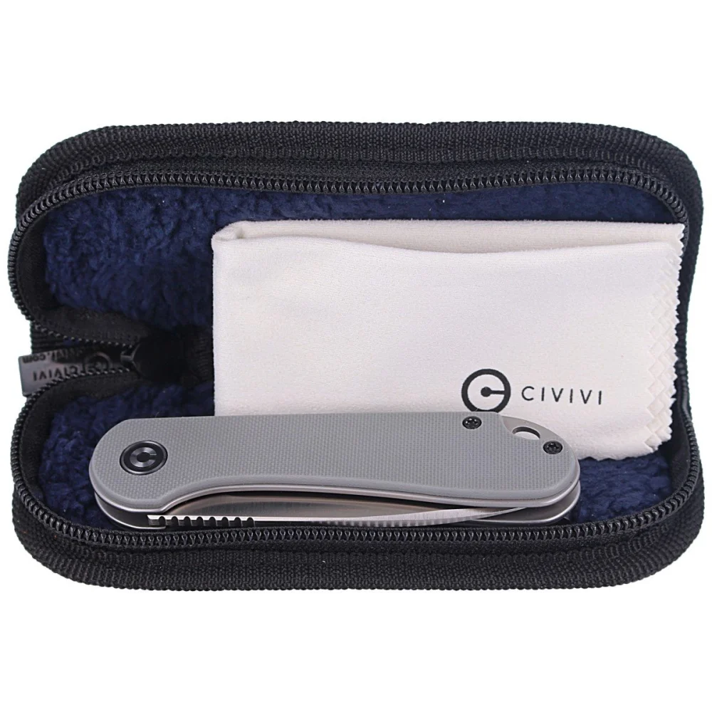 Nóż składany CIVIVI Elementum Flipper Gray G10, Satin Finish (C907B) 9 Nóż składany CIVIVI Elementum Flipper Gray G10, Satin Finish (C907B)