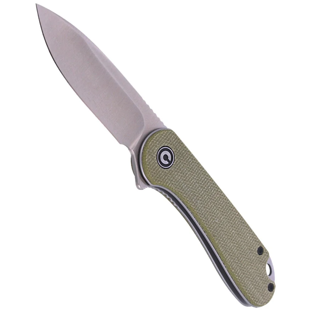 Nóż składany CIVIVI Elementum Flipper Olive Micarta, Satin Finish (C907S) 5 Nóż składany CIVIVI Elementum Flipper Olive Micarta, Satin Finish (C907S)