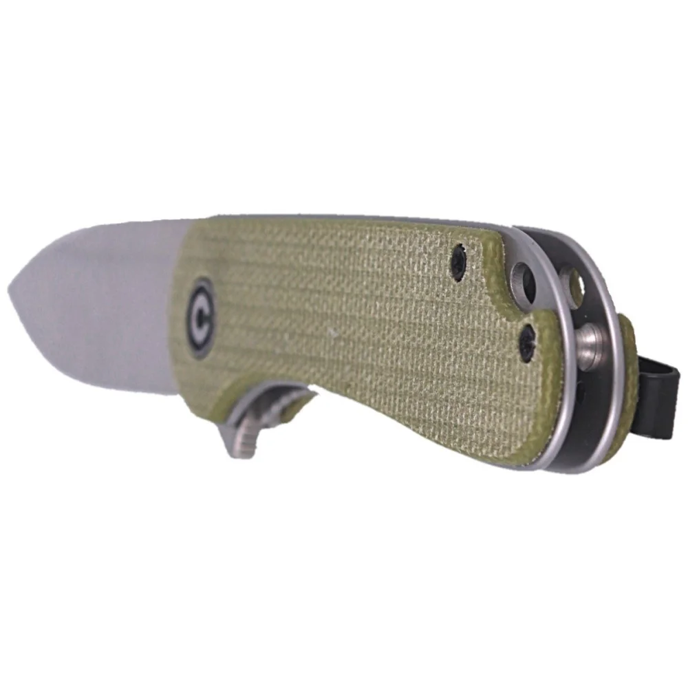 Nóż składany CIVIVI Elementum Flipper Olive Micarta, Satin Finish (C907S) 6 Nóż składany CIVIVI Elementum Flipper Olive Micarta, Satin Finish (C907S)
