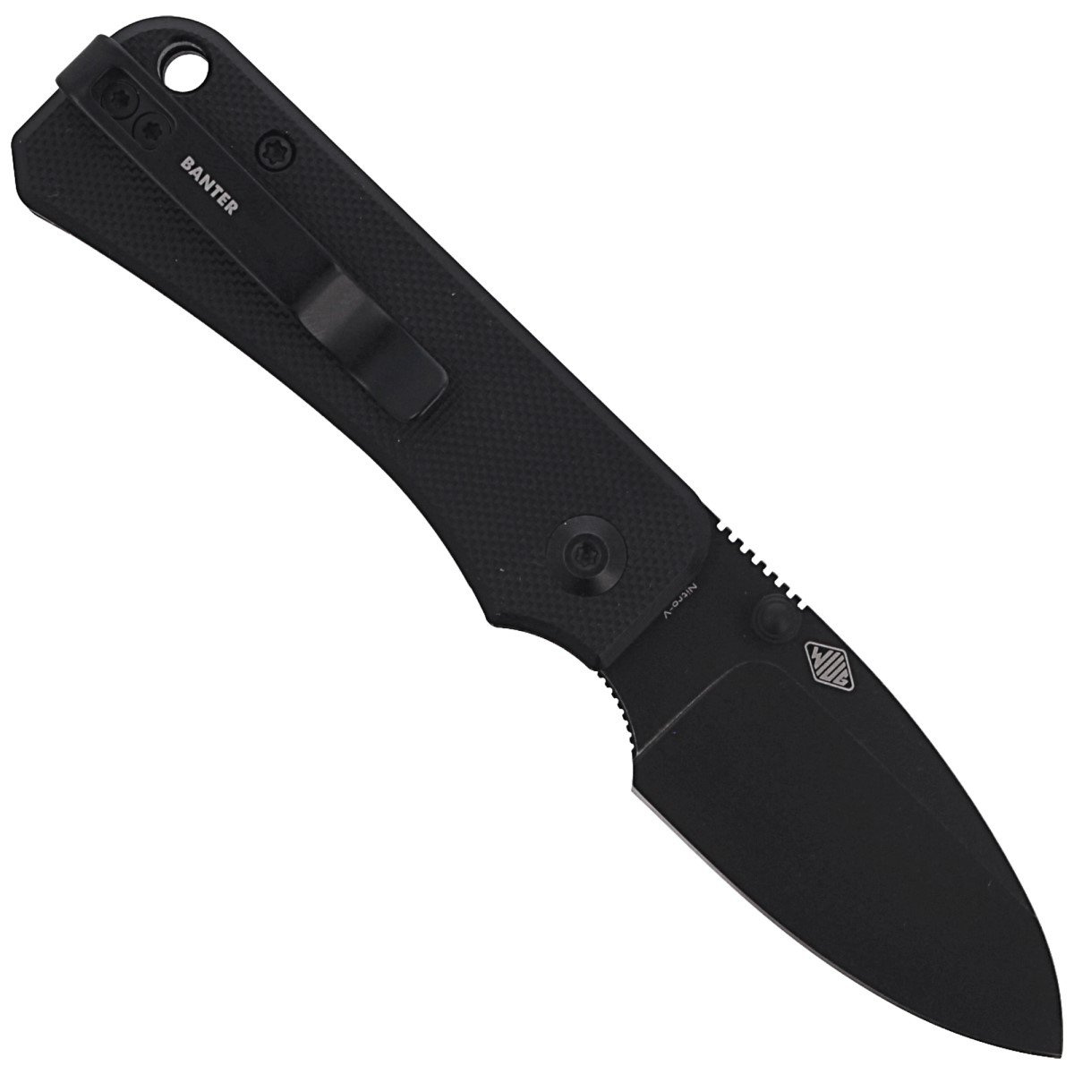 Baby Banter Black G10, Black Stonewashed mniejszy i lżejszy nóż projektu Bena Petersena. Posiada wiele tych samych przemyślanych elementów konstrukcyjnych co pełnowymiarowy oryginal Banter, ale mieści się w mniejszych kieszeniach, waży mniej i jest tańszy - LifeGun.pl Nóż składany CIVIVI Baby Banter Black G10, Black Stonewashed by Ben Petersen (C19068S-2)-3