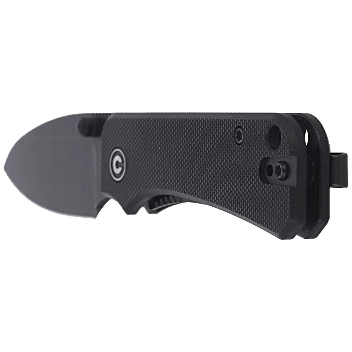 Baby Banter Black G10, Black Stonewashed mniejszy i lżejszy nóż projektu Bena Petersena. Posiada wiele tych samych przemyślanych elementów konstrukcyjnych co pełnowymiarowy oryginal Banter, ale mieści się w mniejszych kieszeniach, waży mniej i jest tańszy - LifeGun.pl Nóż składany CIVIVI Baby Banter Black G10, Black Stonewashed by Ben Petersen (C19068S-2)-6