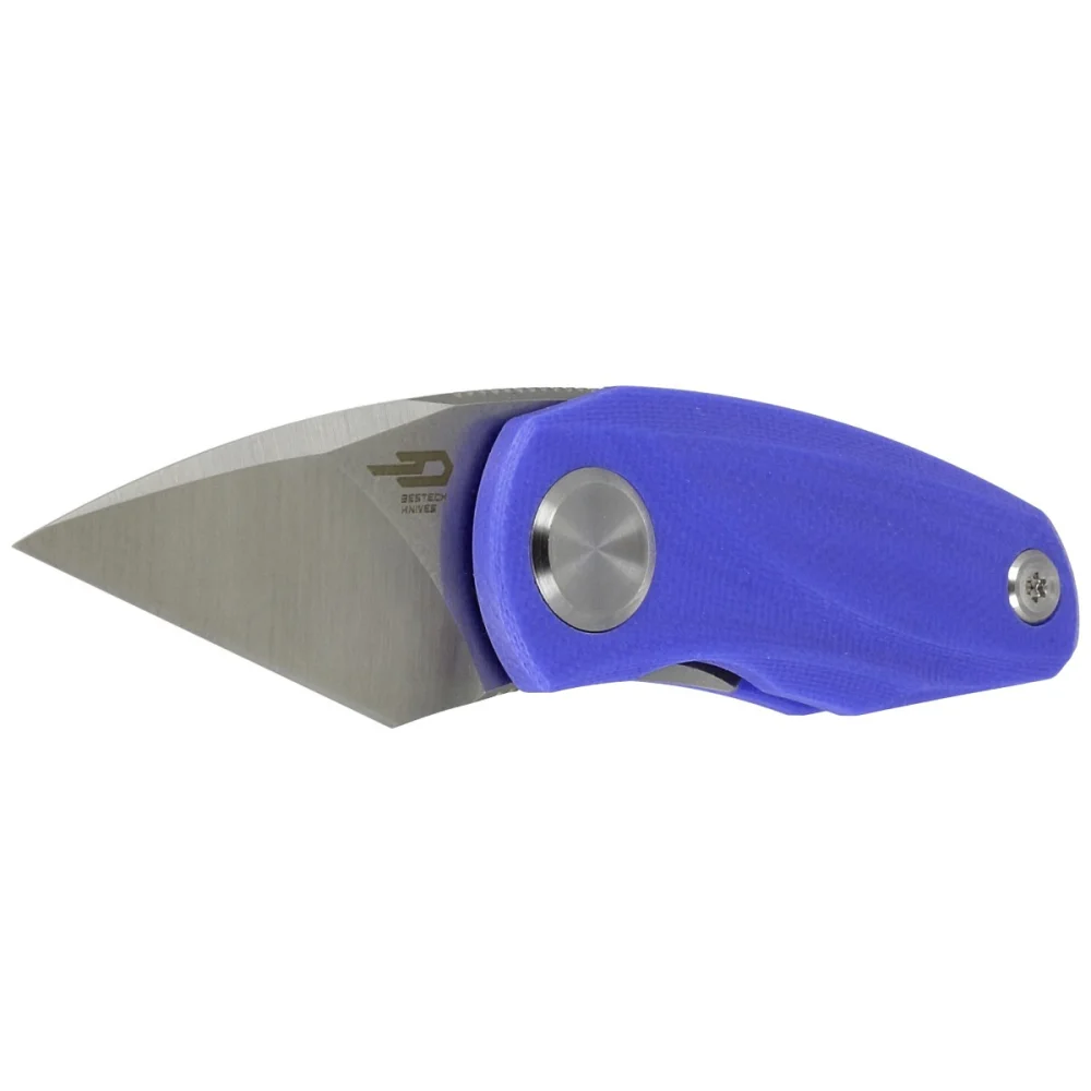 Nóż składany Bestech Tulip Blue G10, Satin / Stonewash 14C28N by Ostap Hel (BG38D) 2 Nóż składany Bestech Tulip Blue G10, Satin / Stonewash 14C28N by Ostap Hel (BG38D)
