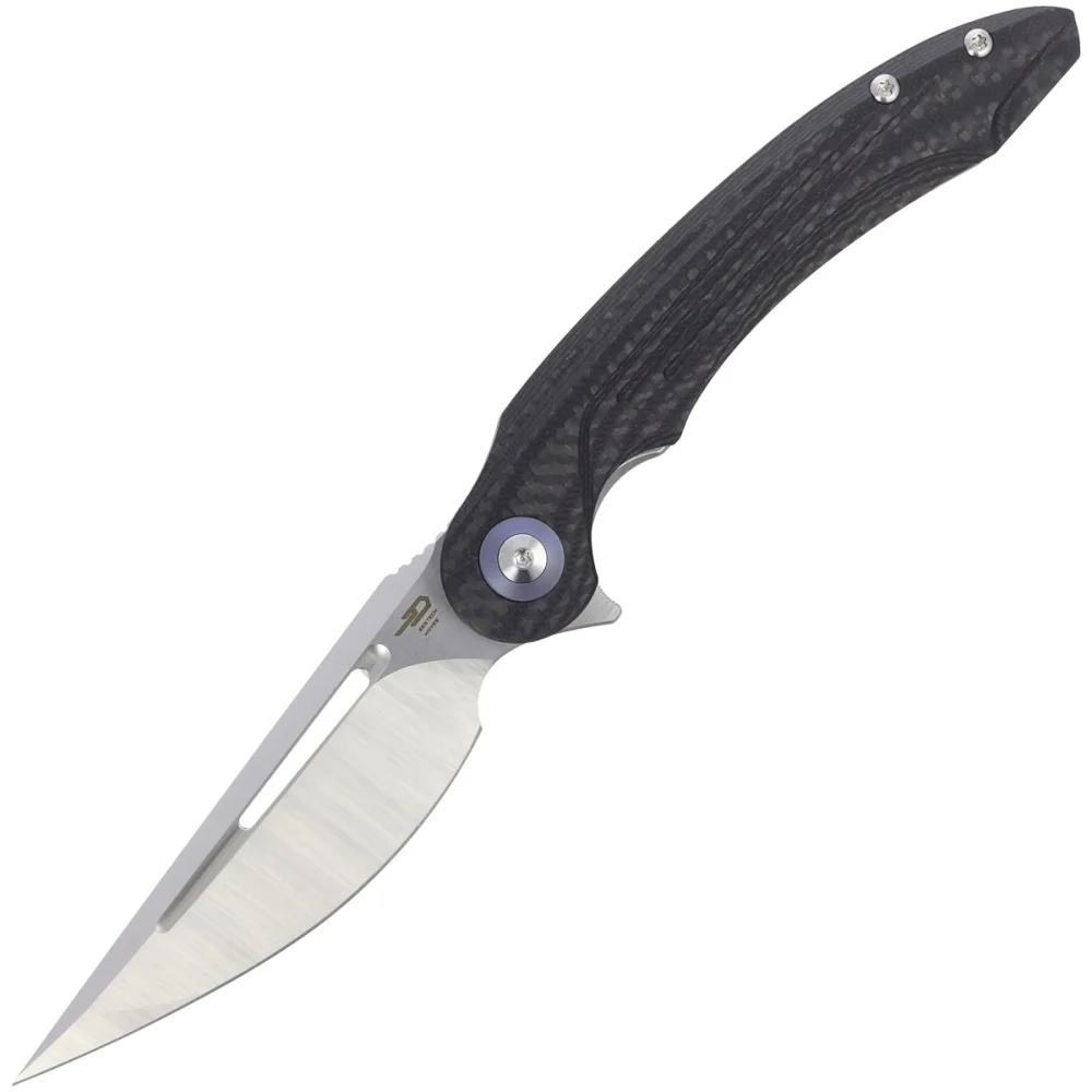 Nóż składany Bestech Irida Carbon Fiber / Black G10, Satin 14C28N by Kombou (BG25D) 1 Nóż składany Bestech Irida Carbon Fiber / Black G10, Satin 14C28N by Kombou (BG25D)