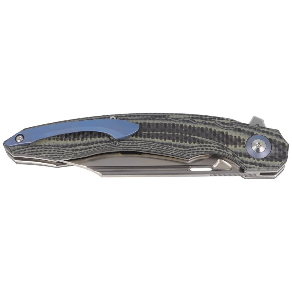 Nóż składany Bestech Fanga Carbon Fiber / Beige G10, Satin D2 by Kombou (BG18D) 7 Nóż składany Bestech Fanga Carbon Fiber / Beige G10, Satin D2 by Kombou (BG18D)