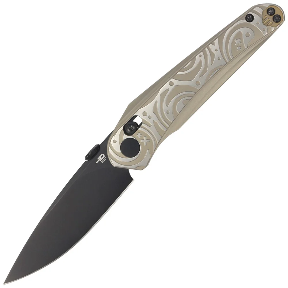 Nóż składany Bestech Mothus Light Bronze Titanium, Black PVD M390 by Kombou (BT2206C) 1 Nóż składany Bestech Mothus Light Bronze Titanium, Black PVD M390 by Kombou (BT2206C)