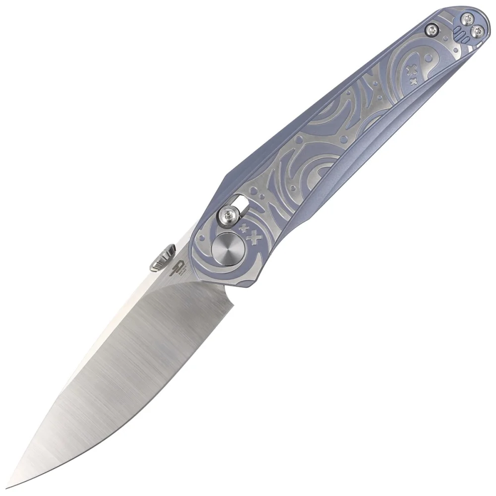 Nóż składany Bestech Mothus Blue Titanium, Satin M390 by Kombou (BT2206A) 1 Nóż składany Bestech Mothus Blue Titanium, Satin M390 by Kombou (BT2206A)