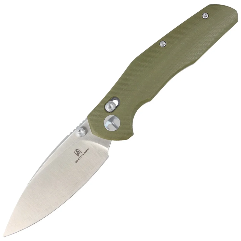 Nóż składany Bestechman Ronan OD Green G10, Satin 14C28N (BMK02B) 1 Nóż składany Bestechman Ronan OD Green G10, Satin 14C28N (BMK02B)