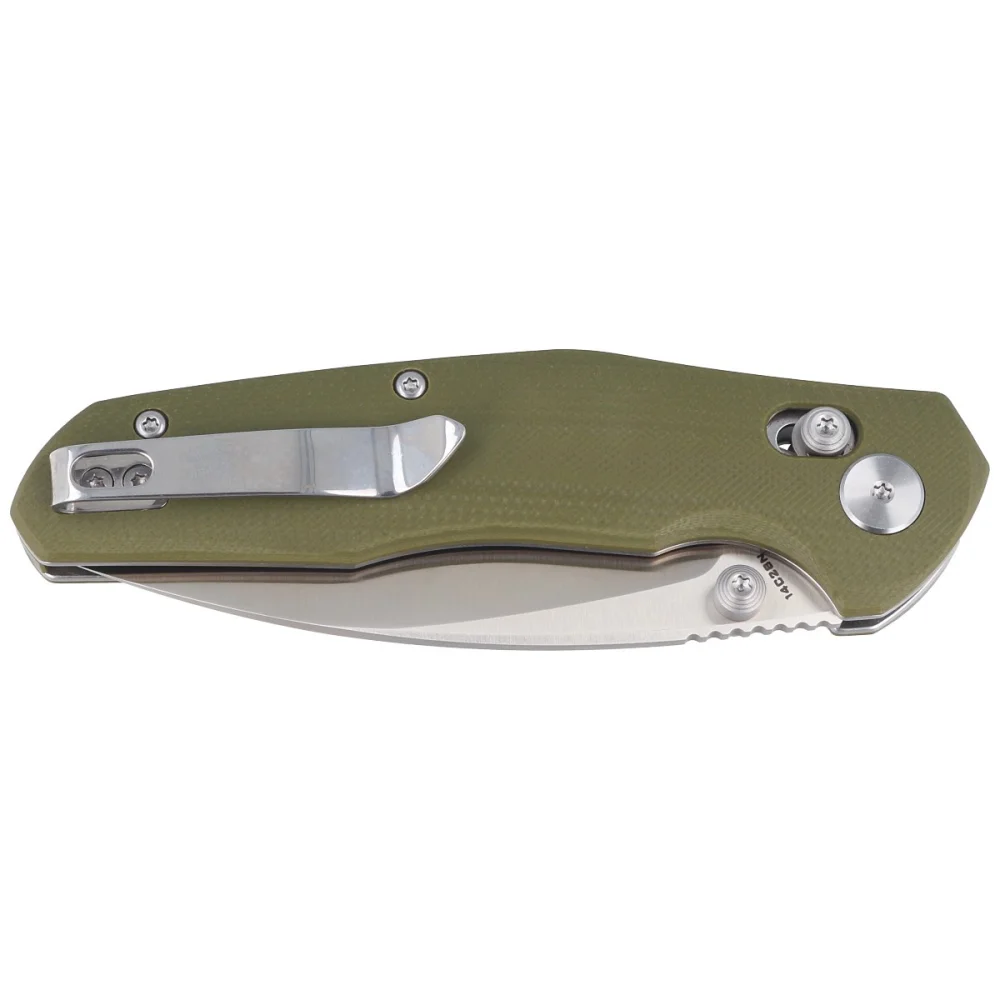 Nóż składany Bestechman Ronan OD Green G10, Satin 14C28N (BMK02B) 2 Nóż składany Bestechman Ronan OD Green G10, Satin 14C28N (BMK02B)