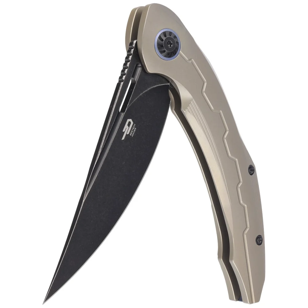 Nóż składany Bestech Marukka Bronze Titanium, Black Stonewashed M390 by Kombou (BT2002C) 5 Nóż składany Bestech Marukka Bronze Titanium, Black Stonewashed M390 by Kombou (BT2002C)