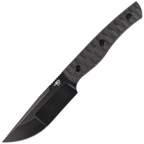 Nóż Bestech Heidi Blacksmith 2 Carbon Fiber, Black Stonewashed CPM S35VN by Heidi (BFK04B)-1