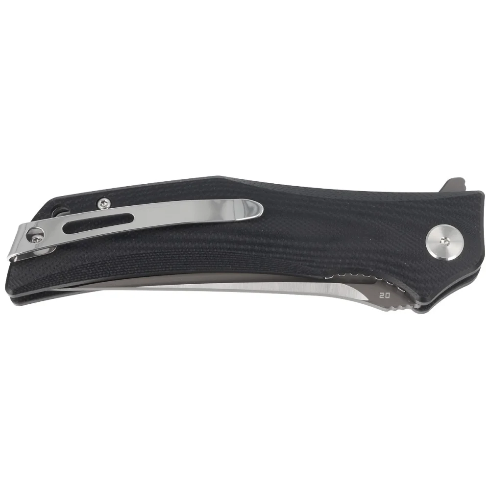 Nóż składany Bestech Scimitar Black G10, Gray / Satin D2 (BG05A-2) 2 Nóż składany Bestech Scimitar Black G10, Gray / Satin D2 (BG05A-2)