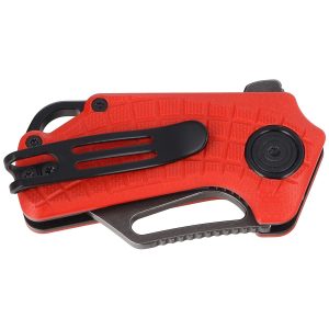 Nóż składany BlackFox Puck Red G10, Black Stone Washed D2 by Grigorii Matveev (BF-761 R)-2