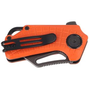 Nóż składany BlackFox Puck Orange G10, Black Stone Washed D2 by Grigorii Matveev (BF-761 OR)-2