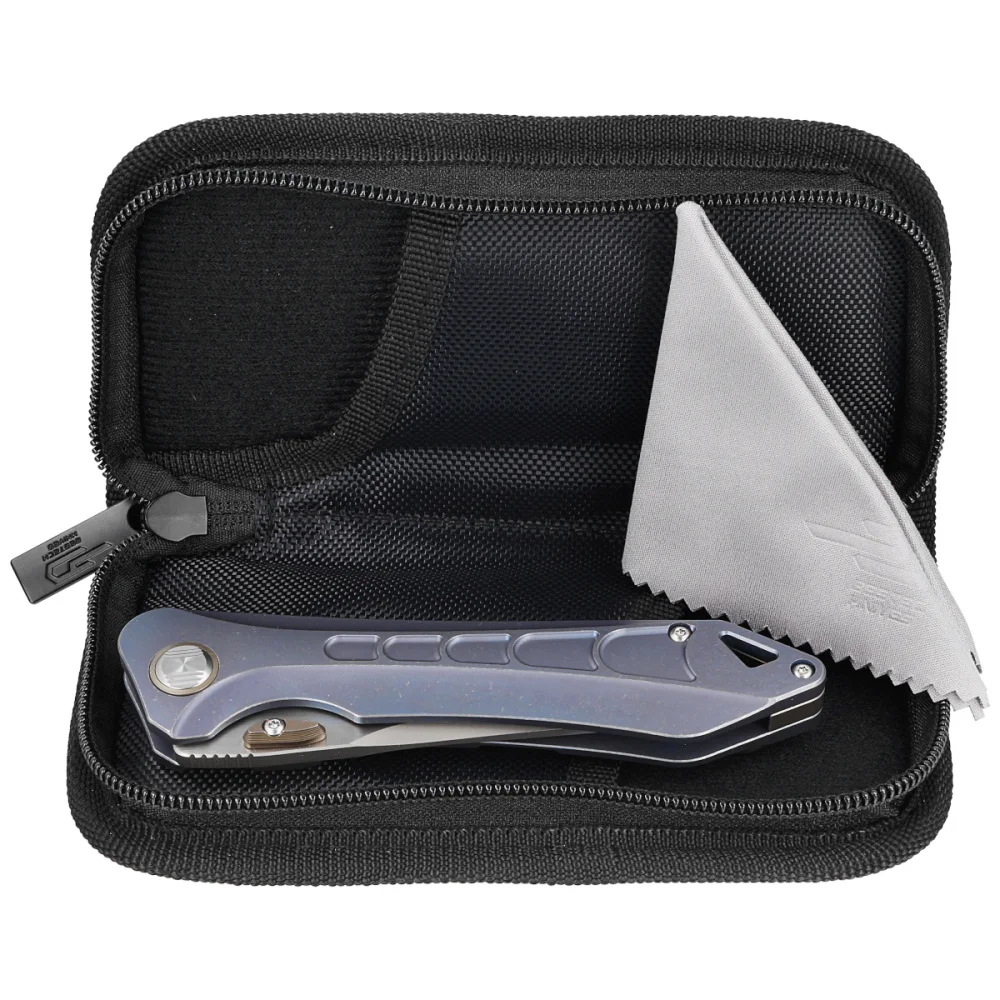 Nóż składany Bestech Supersonic Blue Titanium, Stonewashed / Satin CPM S35VN (BT1908B) 4 Nóż składany Bestech Supersonic Blue Titanium, Stonewashed / Satin CPM S35VN (BT1908B)