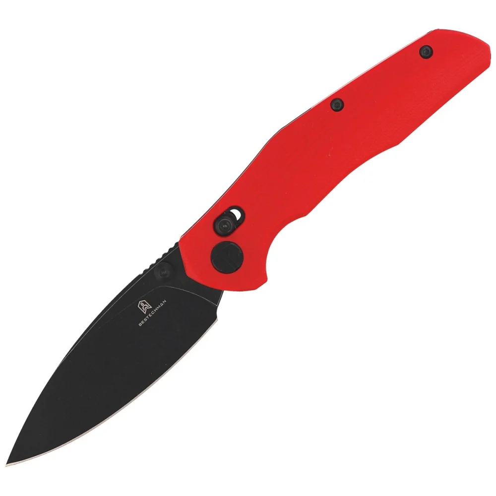 Nóż składany Bestechman Ronan Red G10, Black Titanized Stonewashed 14C28N (BMK02J) 1 Nóż składany Bestechman Ronan Red G10, Black Titanized Stonewashed 14C28N (BMK02J)