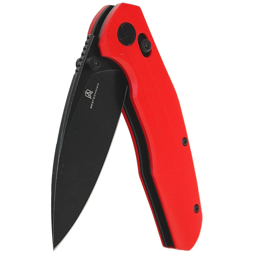 Nóż składany Bestechman Ronan Red G10, Black Titanized Stonewashed 14C28N (BMK02J) 6 Nóż składany Bestechman Ronan Red G10, Black Titanized Stonewashed 14C28N (BMK02J)