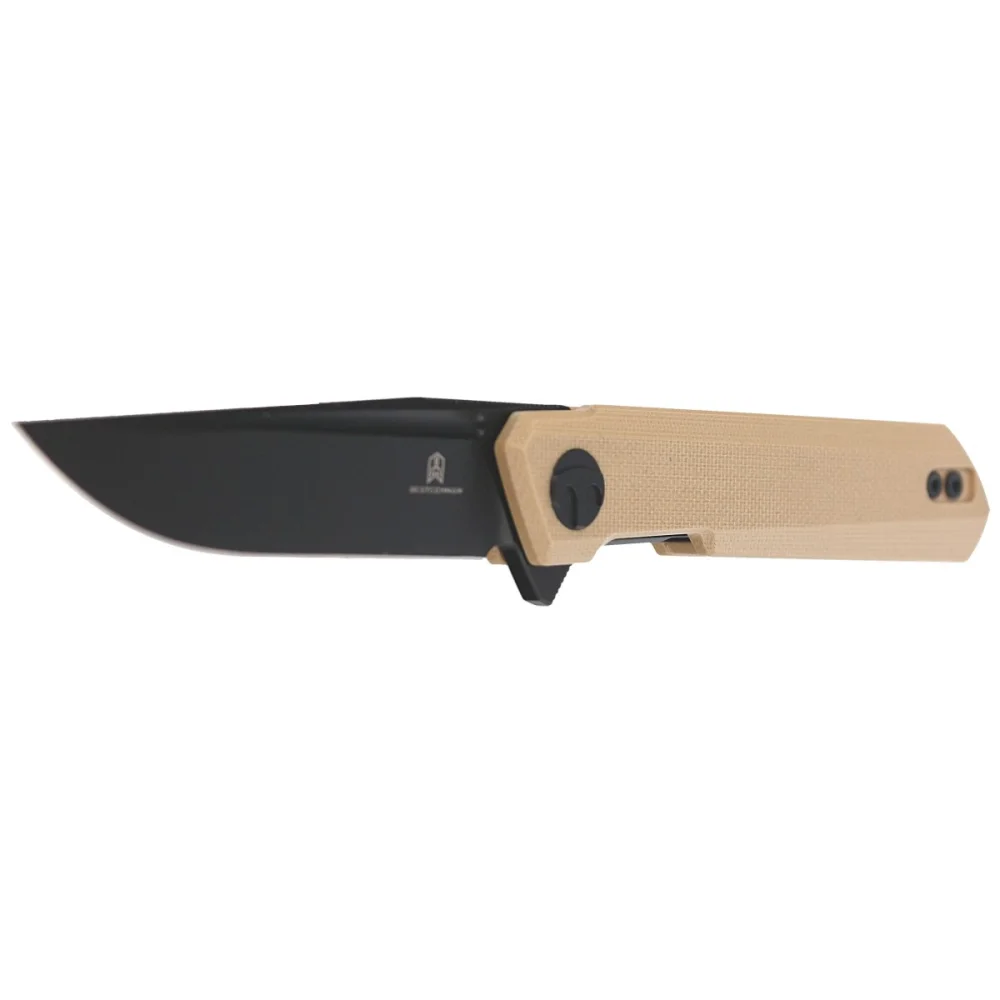 Nóż Bestechman Mini Dundee Khaki G10, Black DLC D2 by Ostap Hel (BMK03I) 2 Nóż Bestechman Mini Dundee Khaki G10, Black DLC D2 by Ostap Hel (BMK03I)