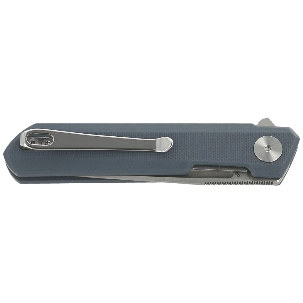 Nóż Bestechman Mini Dundee Grey G10, Stonewashed / Satin D2 by Ostap Hel (BMK03D) 7 Nóż Bestechman Mini Dundee Grey G10, Stonewashed / Satin D2 by Ostap Hel (BMK03D)