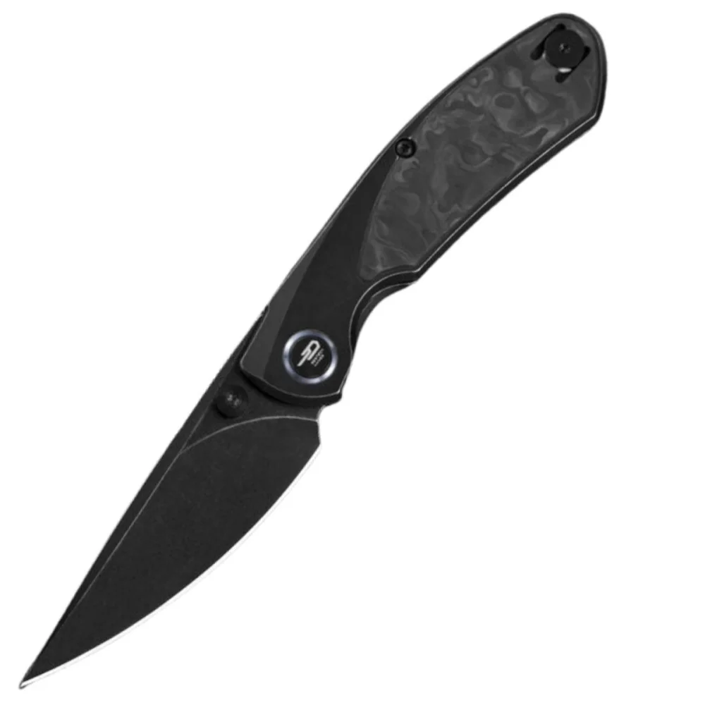 Nóż składany Bestech Lito Black Titanium / Carbon Fiber, Black Stonewashed M390 by Ostap Hel (BT2307D) 1 Nóż składany Bestech Lito Black Titanium / Carbon Fiber, Black Stonewashed M390 by Ostap Hel (BT2307D)