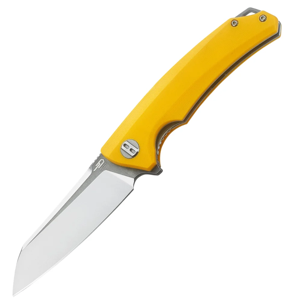 Nóż składany Bestech Texel Yellow G10, Grey Titanized/Satin D2 by A Purvis Blades (BG21C-2) 1 Nóż składany Bestech Texel Yellow G10, Grey Titanized/Satin D2 by A Purvis Blades (BG21C-2)