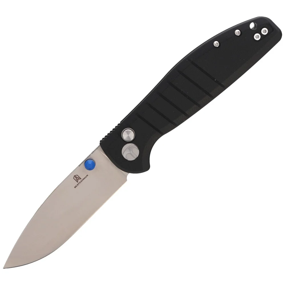 Nóż składany Bestechman Goodboy Black G10, Satin / Stonewashed D2 by Keanu Alfaro (BMK04A) 1 Nóż składany Bestechman Goodboy Black G10, Satin / Stonewashed D2 by Keanu Alfaro (BMK04A)