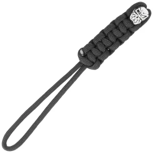 Smycz Bestech Skull Paracord Lanyard Black (BM08A)-1