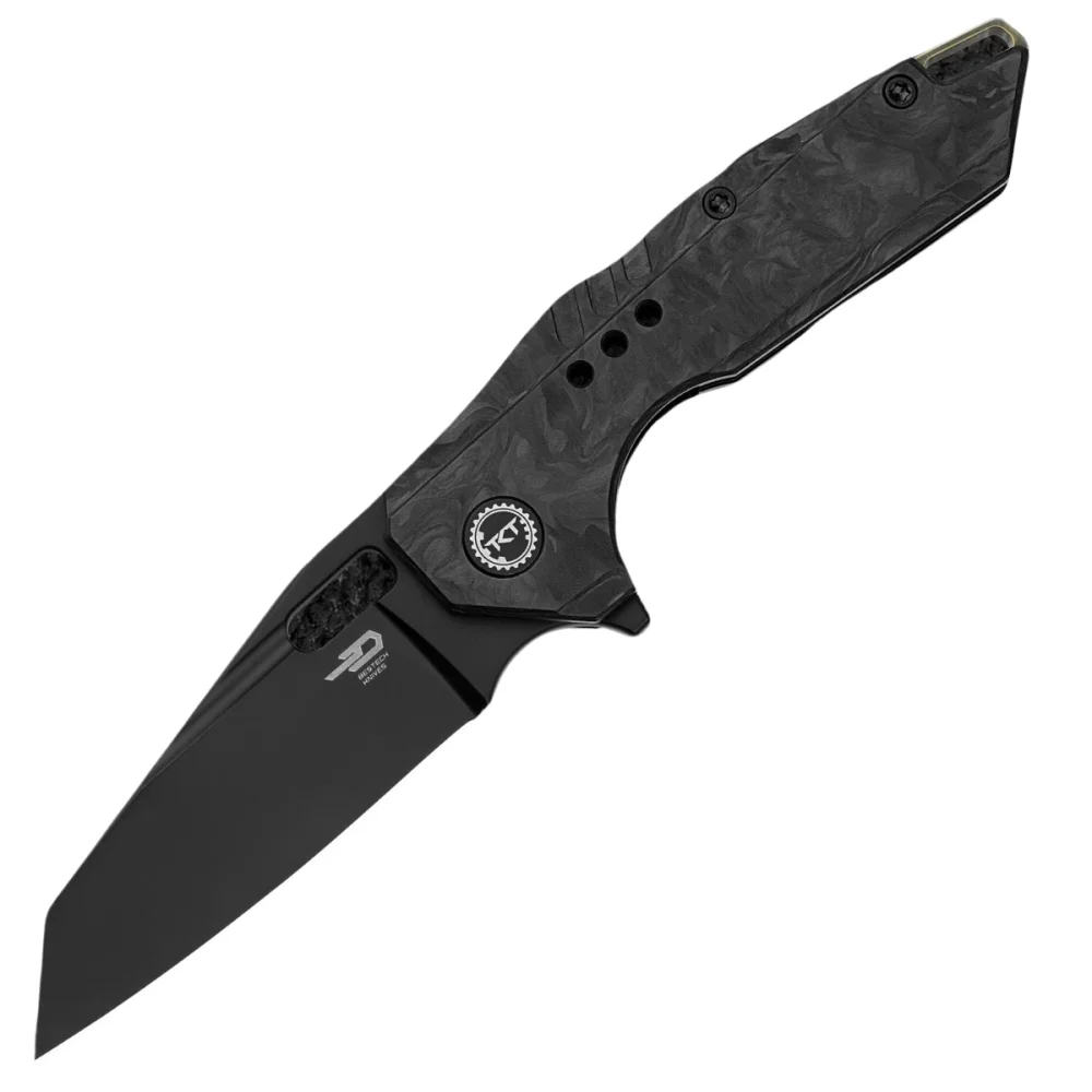 Nóż składany Bestech Nyxie 3 Black Marble Carbon Fiber/Titanium, Black DLC S35VN by Todd Knife and Tool (BT2308D) 1 Nóż składany Bestech Nyxie 3 Black Marble Carbon Fiber/Titanium, Black DLC S35VN by Todd Knife and Tool (BT2308D)