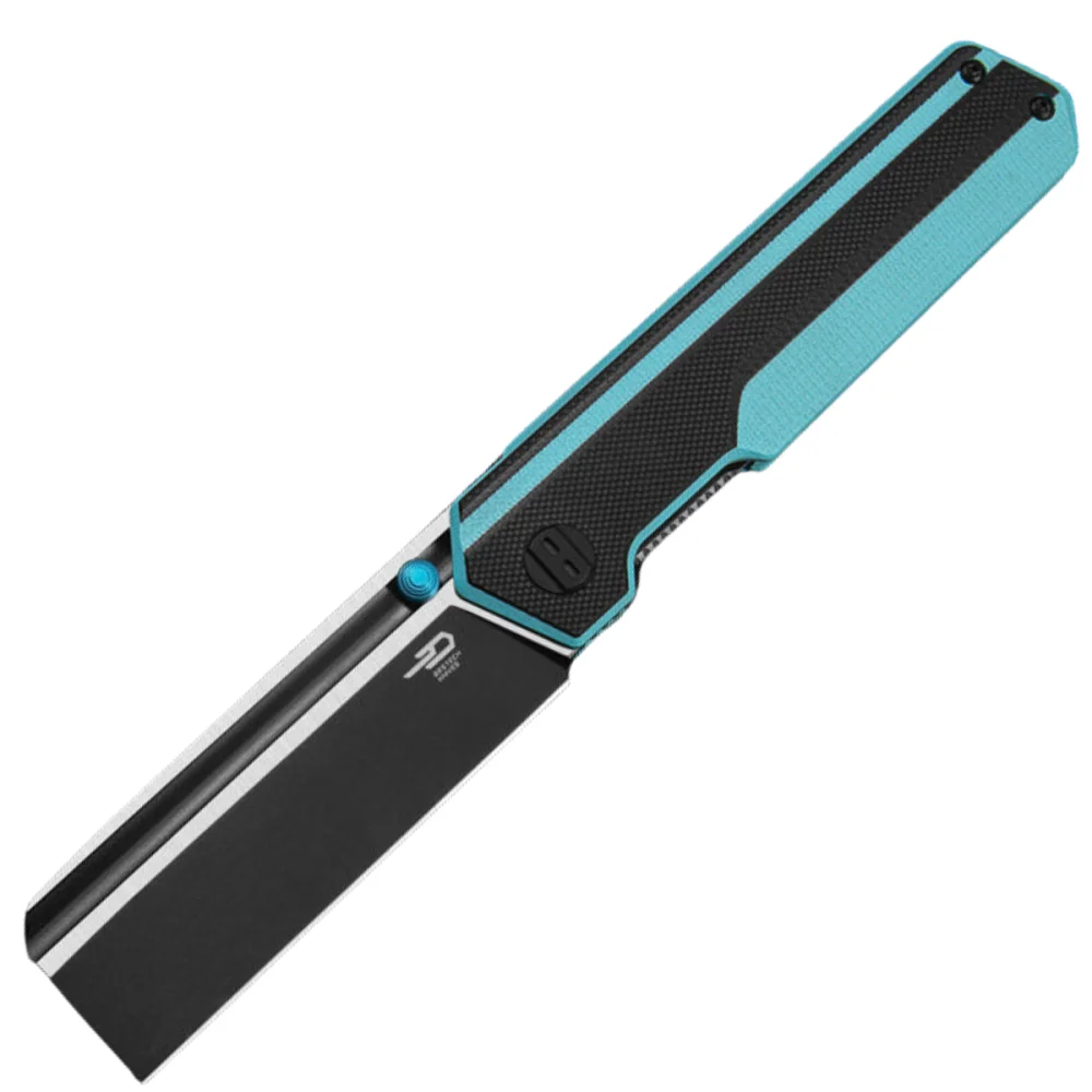 Nóż składany Bestech Tardis Black/Sky Blue G10, Black DLC/Satin D2 by Ostap Hel (BG54F) 1 Nóż składany Bestech Tardis Black/Sky Blue G10, Black DLC/Satin D2 by Ostap Hel (BG54F)