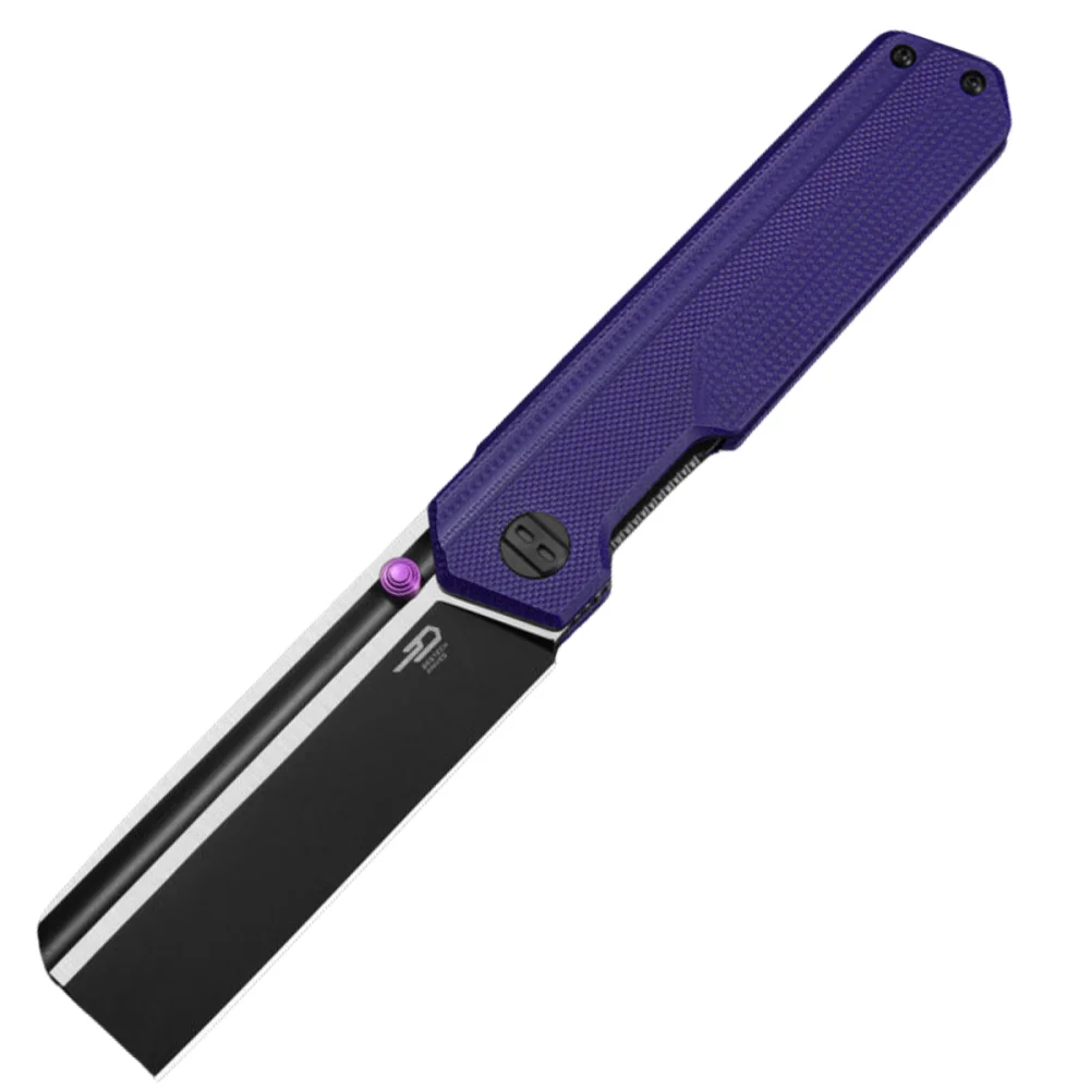 Nóż składany Bestech Tardis Purple G10, Black DLC/Satin D2 by Ostap Hel (BG54B) 1 Nóż składany Bestech Tardis Purple G10, Black DLC/Satin D2 by Ostap Hel (BG54B)