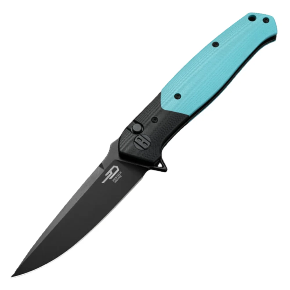 Nóż składany Bestech Swordfish Black/Light Blue G10, Black PVD 14C28N (BG62E) 1 Nóż składany Bestech Swordfish Black/Light Blue G10, Black PVD 14C28N (BG62E)