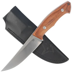 Nóż Fox Fenix Santos Wood, Satin Niolox by Yevgeny Khokhlov (FX-649 SA)-2
