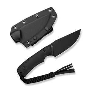 Nóż Civivi Gander Black Canvas Micarta, Black Stonewashed 14C28N by Matt Gentry (C24058B-2)-2