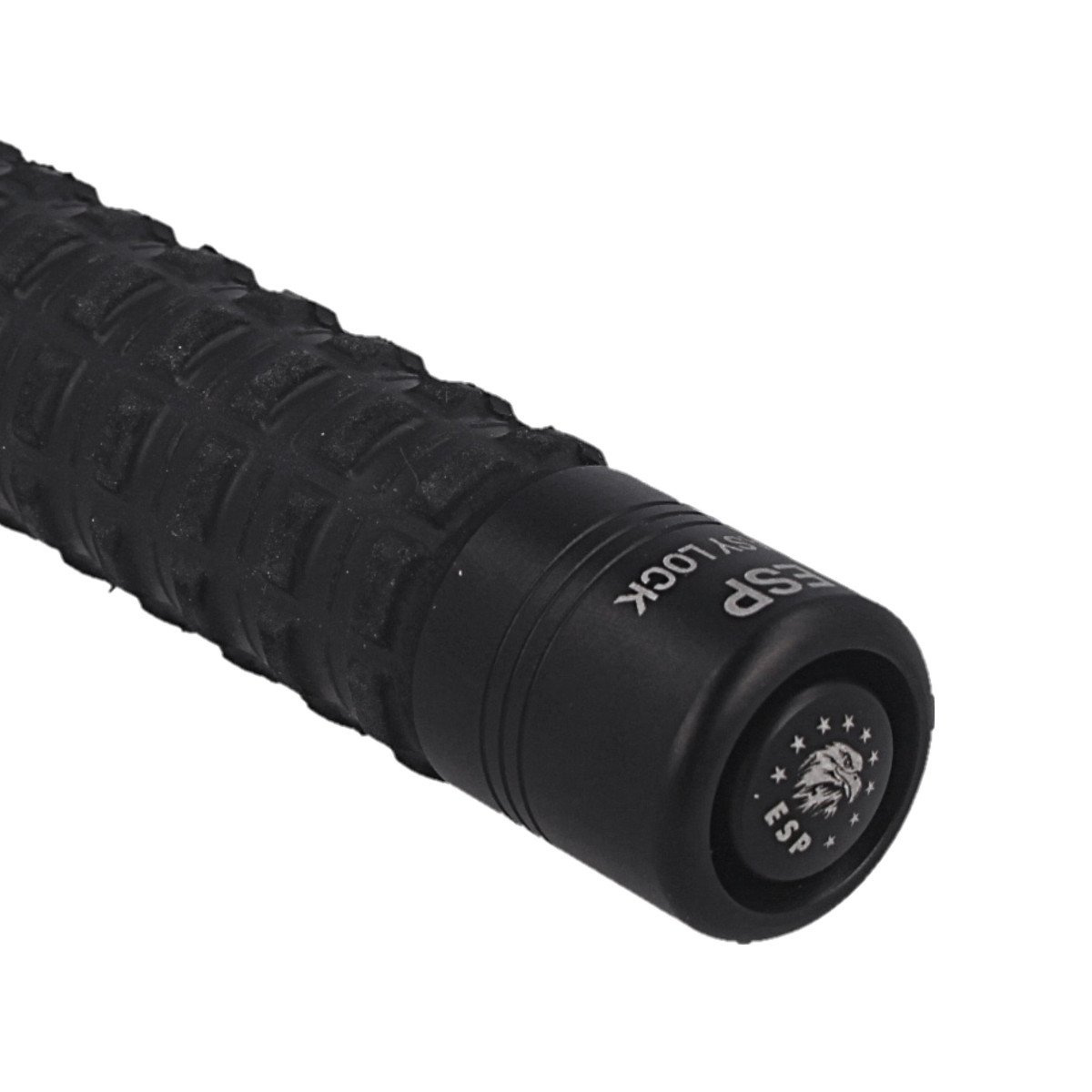 ExBT-18H-BK BHT-54 profesjonalna hartowana pałka teleskopowa Easy Lock o długości 18 cala (460 mm), z okrągłym kompaktowym zakończeniem rękojeści Round ending. W zestawie profesjonalny obrotowy uchwyt BHT-54 umożliwiający automatycznie rozłożenie pałki podczas wyjmowania z mocowaniem UBC-5 wyposażonym w systemem szybkiego wypięcia ładownicy Quick Change. Przeznaczona dla służb mundurowych, pracowników ochrony oraz użytkowników cywilnych potrzebujących skutecznego, kompaktowego narzędzia do samoobrony. Easy Lock ustanawia nowe standardy w dziedzinie technologii - LifeGun.pl Pałka teleskopowa hartowana ESP Easy Lock 18'' (ExBT-18H-BK BHT-54)-6