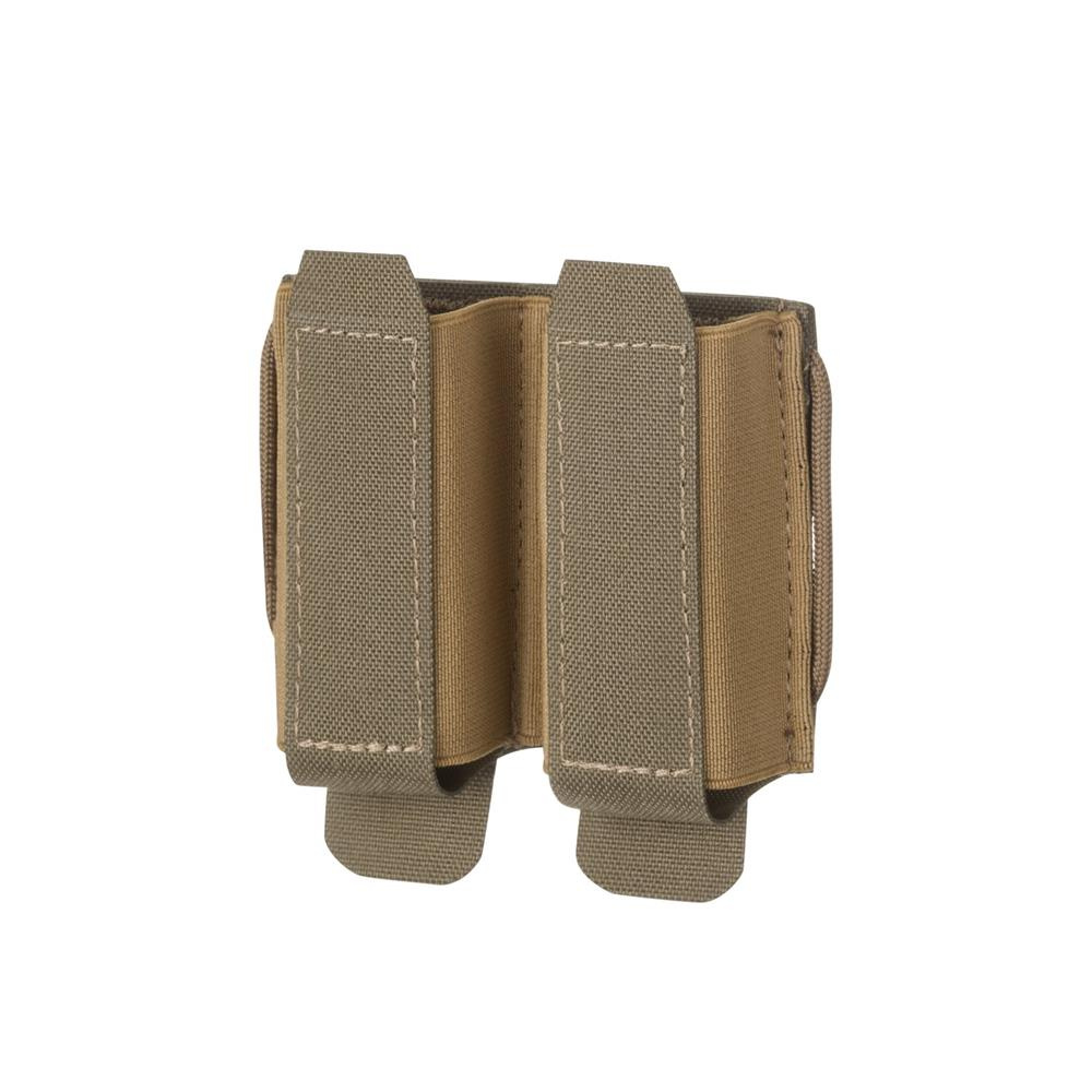 Direct Action - Ładownica podwójna na magazynki pistoletowe Slick Pistol Mag Pouch - Adaptive Green - PO-PTSL-CD5-AGR-1