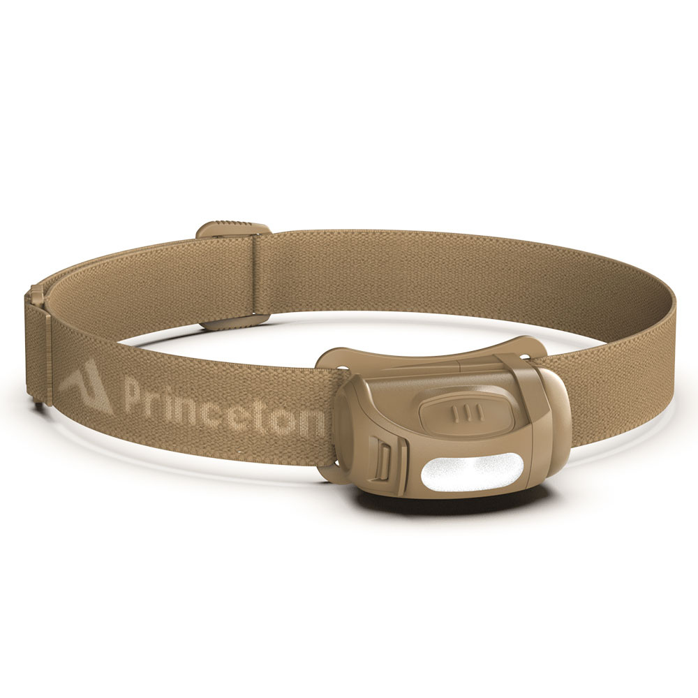 Niedużych rozmiarów czołówka wyposażona w jasną diodę LED. Wyprodukowana przez firmę Princeton Tec. Nadaję się idealnie do użytku podczas aktywności fizycznej, podczas biwakowania czy kempingu. Dobrze oświetla otoczenie i jest odporna na zachlapanie czy kurz. Wyposażona została w dwie diody, jedna w kolorze białym, świecąca jasnym światłem diody Ultrabright LED. Druga w kolorze czerwonym sprawdza - LifeGun.pl Princeton Tec - Latarka czołówka FRED - 200lm - Tan - FRED21-TAN-1