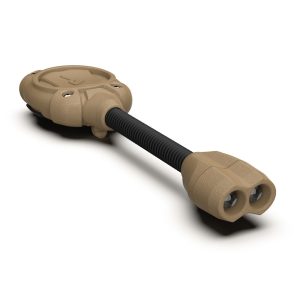 Princeton Tec – Latarka LED nahełmowa Switch RGB MPLS – 10 lm - Tan - SWITCH-RGB-TN-1