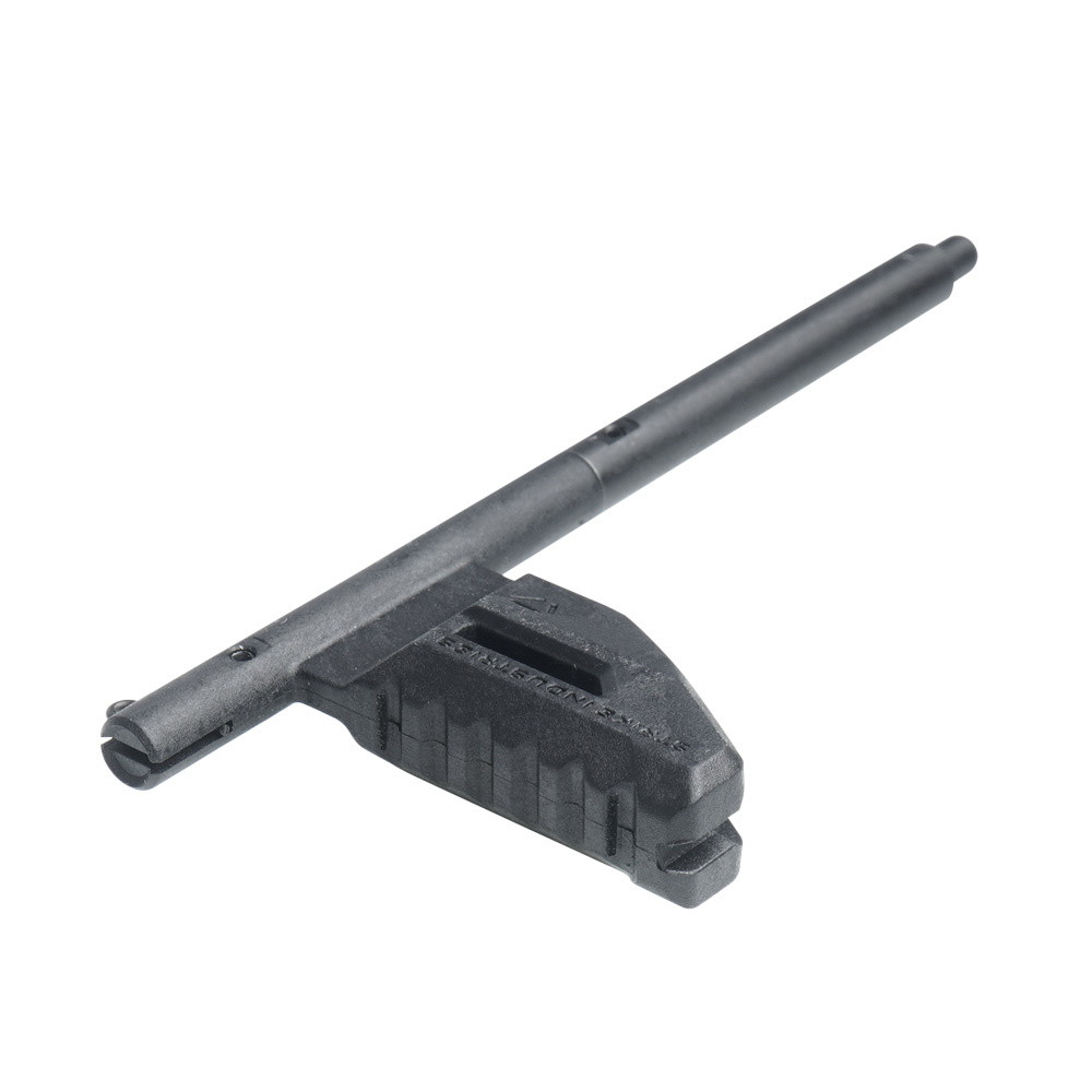 Dźwignia przeładowania SI‑CEVO‑CH‑L to zamiennik oryginalnego elementu CZ Scorpion 3/3+, pozwalający na personalizację broni. Wydłużona konstrukcja ułatwia operowanie elementem, zwłaszcza przy montażu latarki taktycznej. Zaokrąglone krawędzie zmniejszają ryzyko zaczepienia się o wyposażenie montowane na szynie czy zahaczenia ręką w czasie przeładowywania broni. Dodatek reaktywnego na światło ultrafioletowe proszku polimerowego sprawia, że element emituje niebieskozieloną poświatę - LifeGun.pl Strike Industries - Dźwignia przeładowania do CZ Scorpion 3/3+ - Rozmiar L - UV Reactive - SI-CEVO-CH-L-1