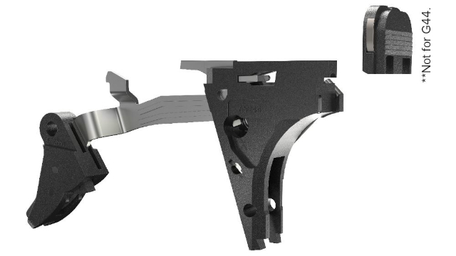 Glock Performance Trigger to customowy mechanizm spustowy zaprojektowany z myślą o poprawie komfortu strzelania z pistoletów Glock. - LifeGun.pl Glock Performance Trigger – Rewolucja w Twoim Pistolecie