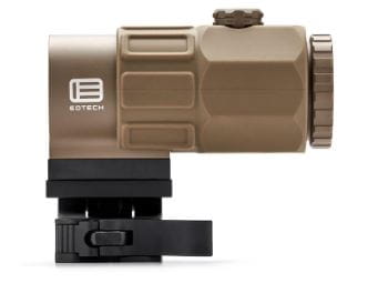 EOTECH G45 5x – przystawka powiększająca klasy premium do kolimatorów HWS. 5× zoom, montaż QD, idealna do EXPS3. - LifeGun.pl Przystawka powiększająca EOTECH 5x G45 TAN eotech magnifier g45 profil