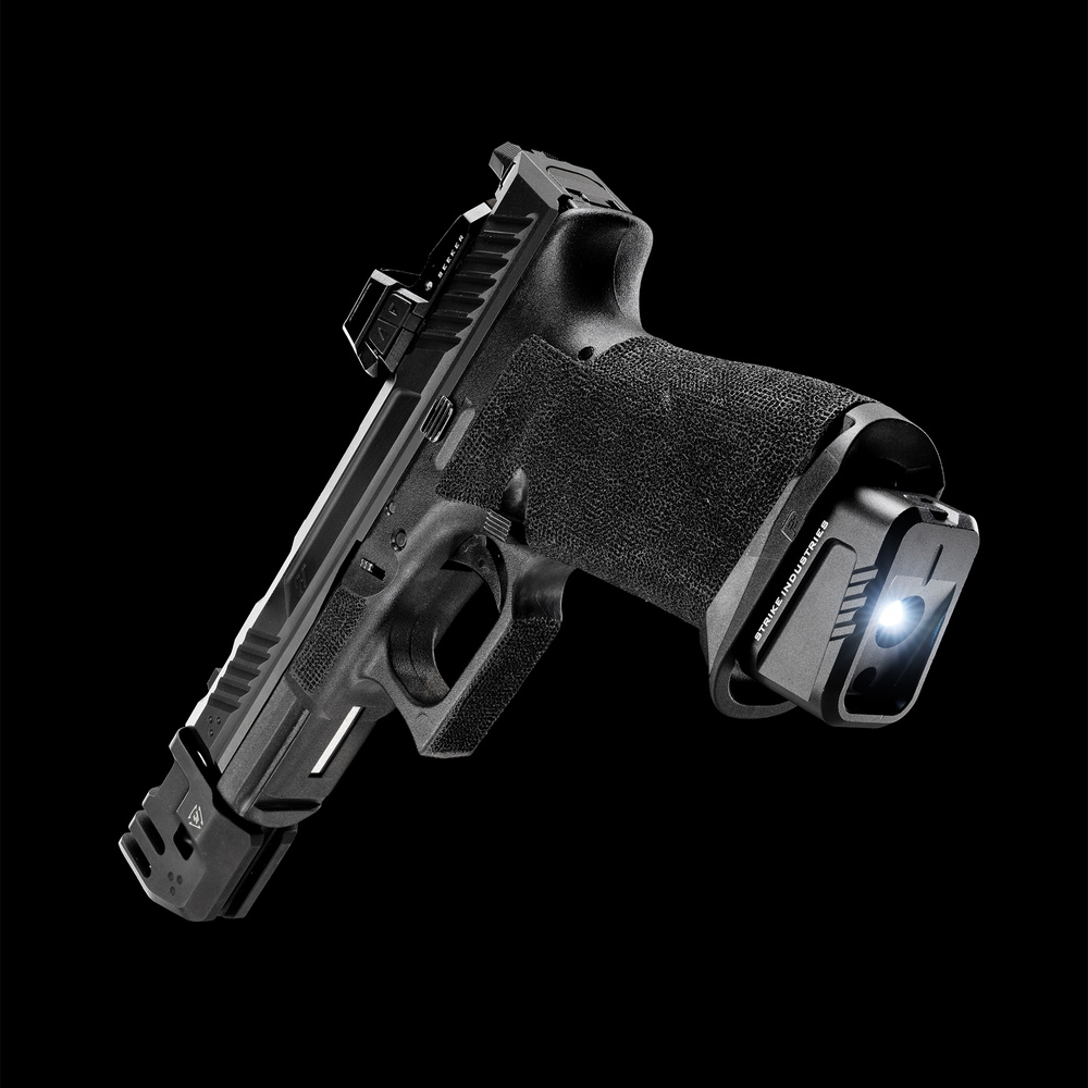 Stopka do magazynka Glock Strike Industries EMP z latarką LED 1
