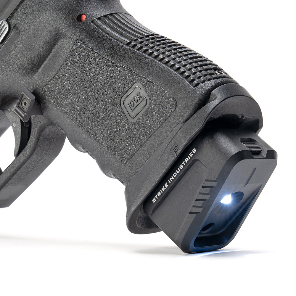 Stopka do magazynka Glock Strike Industries EMP z latarką LED 13