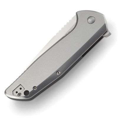 Asystent otwierania: Nie | Ostrze ząbkowane: Tak | ISBN/EAN: 794023371000 | Futerał: Nie | Opakowanie: Pudełko kartonowe | Waga (g): 165 | Rodzaj ostrza:: Drop point | Stal: AUS8 | Wykończenie ostrza: Satynowe | Długość po złożeniu (cm): 10.9 | Długość ostrza (cm): 8.4 | Twardość materiału ostrza::: 57-59 HRC | Projektant: Liong Mah | Długość całkowita (cm): 19.5 | Blokada ostrza: Frame Lock | Grubość ostrza (cm): 0.3 | Rękojeść: 420J2 - LifeGun.pl Nóż składany CRKT 3710 G.S.D Get.S**T.Done.-6