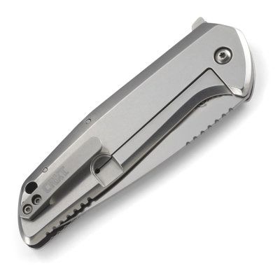 Asystent otwierania: Nie | Ostrze ząbkowane: Tak | ISBN/EAN: 794023371000 | Futerał: Nie | Opakowanie: Pudełko kartonowe | Waga (g): 165 | Rodzaj ostrza:: Drop point | Stal: AUS8 | Wykończenie ostrza: Satynowe | Długość po złożeniu (cm): 10.9 | Długość ostrza (cm): 8.4 | Twardość materiału ostrza::: 57-59 HRC | Projektant: Liong Mah | Długość całkowita (cm): 19.5 | Blokada ostrza: Frame Lock | Grubość ostrza (cm): 0.3 | Rękojeść: 420J2 - LifeGun.pl Nóż składany CRKT 3710 G.S.D Get.S**T.Done.-7