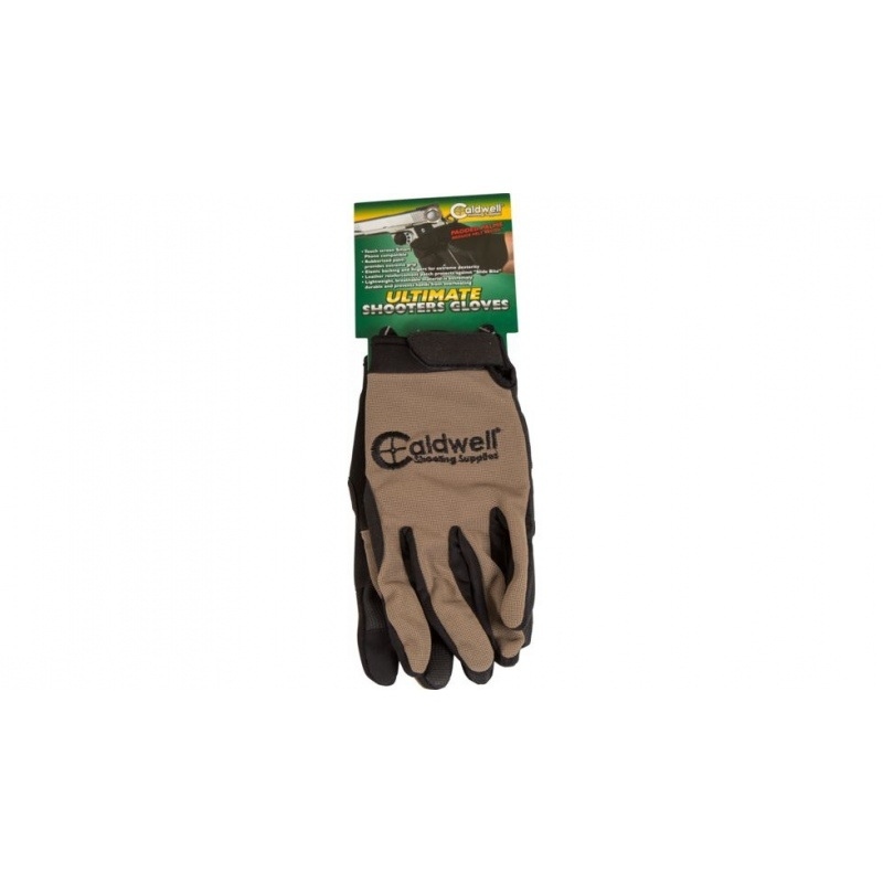 Rękawice strzeleckie Caldwell 1071004 (rozmiar S/M) ze specjalnym wypełnieniem zmniejszającym odczuwalny odrzut, pozwalając jednocześnie na pełną swobodę ruchów i pewniejszy chwyt.Lekki i oddychający materiał jest niezwykle wytrzymały, chroni przed otarciami i zapobiega przegrzaniu dłoni strzelca.Końcówki palców zostały przystosowane do bezproblemowego korzystania ze smatfonów. - LifeGun.pl Rękawice strzeleckie Caldwell 1071004 S/M-1