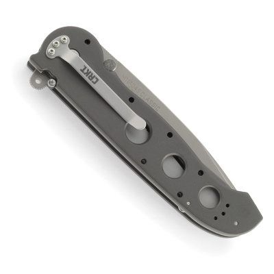 Asystent otwierania: Nie | Ostrze ząbkowane: Nie | Futerał: Nie | Opakowanie: Pudełko kartonowe | Waga (g): 156 | Rodzaj ostrza:: Tanto | Stal: AUS 8 | Wykończenie ostrza: Bead-blast | Długość po złożeniu (cm): 13.5 | Długość ostrza (cm): 9.9 | Twardość materiału ostrza::: 57-59 HRC | Projektant: Kit Carson | Długość całkowita (cm): 23.6 | Blokada ostrza: Locking Liner + LAWKS | Grubość ostrza (cm): 0.35 | Rękojeść: Aluminium lotnicze 6061 + stal 420J2 - LifeGun.pl Nóż CRKT M16-04S Classic-7