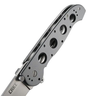 Asystent otwierania: Nie | Ostrze ząbkowane: Nie | Futerał: Nie | Opakowanie: Pudełko kartonowe | Waga (g): 156 | Rodzaj ostrza:: Tanto | Stal: AUS 8 | Wykończenie ostrza: Bead-blast | Długość po złożeniu (cm): 13.5 | Długość ostrza (cm): 9.9 | Twardość materiału ostrza::: 57-59 HRC | Projektant: Kit Carson | Długość całkowita (cm): 23.6 | Blokada ostrza: Locking Liner + LAWKS | Grubość ostrza (cm): 0.35 | Rękojeść: Aluminium lotnicze 6061 + stal 420J2 - LifeGun.pl Nóż CRKT M16-04S Classic-8