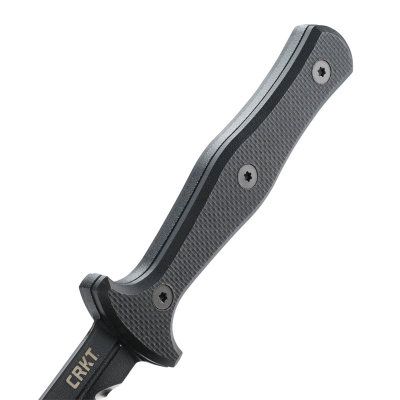 Czas realizacji zamówienia: Wkrótce w naszej ofercie | Ostrze ząbkowane: Tak | Futerał: Nylon | Opakowanie: Pudełko kartonowe | Waga (g): 210 | Projektant: David William Sirois | Długość całkowita (cm): 26.6 | Grubość ostrza (cm): 0.46 | Rodzaj ząbkowania ostrza: Veff Serrations | Twardość materiału ostrza::: 54-56 HRC | Stal: SK 5 | Wykończenie ostrza: Proszkowane | Długość ostrza (cm): 14 | Rękojeść: G-10 - LifeGun.pl Nóż CRKT Sangrador 2080-7