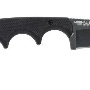 Nóż CRKT Minimalist Black Drop Point 2384K-1