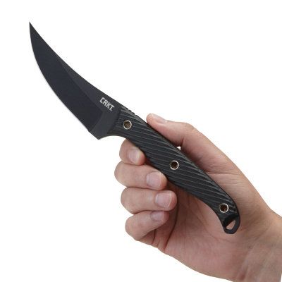 Asystent otwierania: Nie | Ostrze ząbkowane: Nie | Futerał: Tak | Kolor: Czarny | Opakowanie: Pudełko kartonowe | Waga (g): 179 | Rodzaj ostrza:: Persian | Stal: SK 5 | Wykończenie ostrza: Proszkowane | Grubość ostrza (cm): 0.4 | Rodzaj ząbkowania ostrza: NIE | Twardość materiału ostrza::: 54-56 HRC | Projektant: Austin McGlaun | Długość całkowita (cm): 25.7 | Blokada ostrza: Ostrze stałe | Długość ostrza (cm): 11.7 | Rękojeść: Tworzywo sztuczne wzmocnione włóknem szklanym - LifeGun.pl Nóż CRKT Clever Girl 2709-4