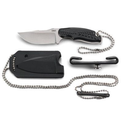 Ostrze ząbkowane: Nie | Futerał: Nylonowy z włóknem szklanym | Opakowanie: Pudełko kartonowe | Waga (g): 51 | Rodzaj ostrza:: Bowie | Stal: 8Cr13MoV | Wykończenie ostrza: Satynowe | Długość ostrza (cm): 6.1 | Twardość materiału ostrza::: 56-58 HRC | Projektant: Flavio Ikoma | Długość całkowita (cm): 14.3 | Grubość ostrza (cm): 0.3 | Rękojeść: Nylonowe okładziny wzmocnione włóknem szklanym - LifeGun.pl Nóż CRKT Civet Bowie 2805-6